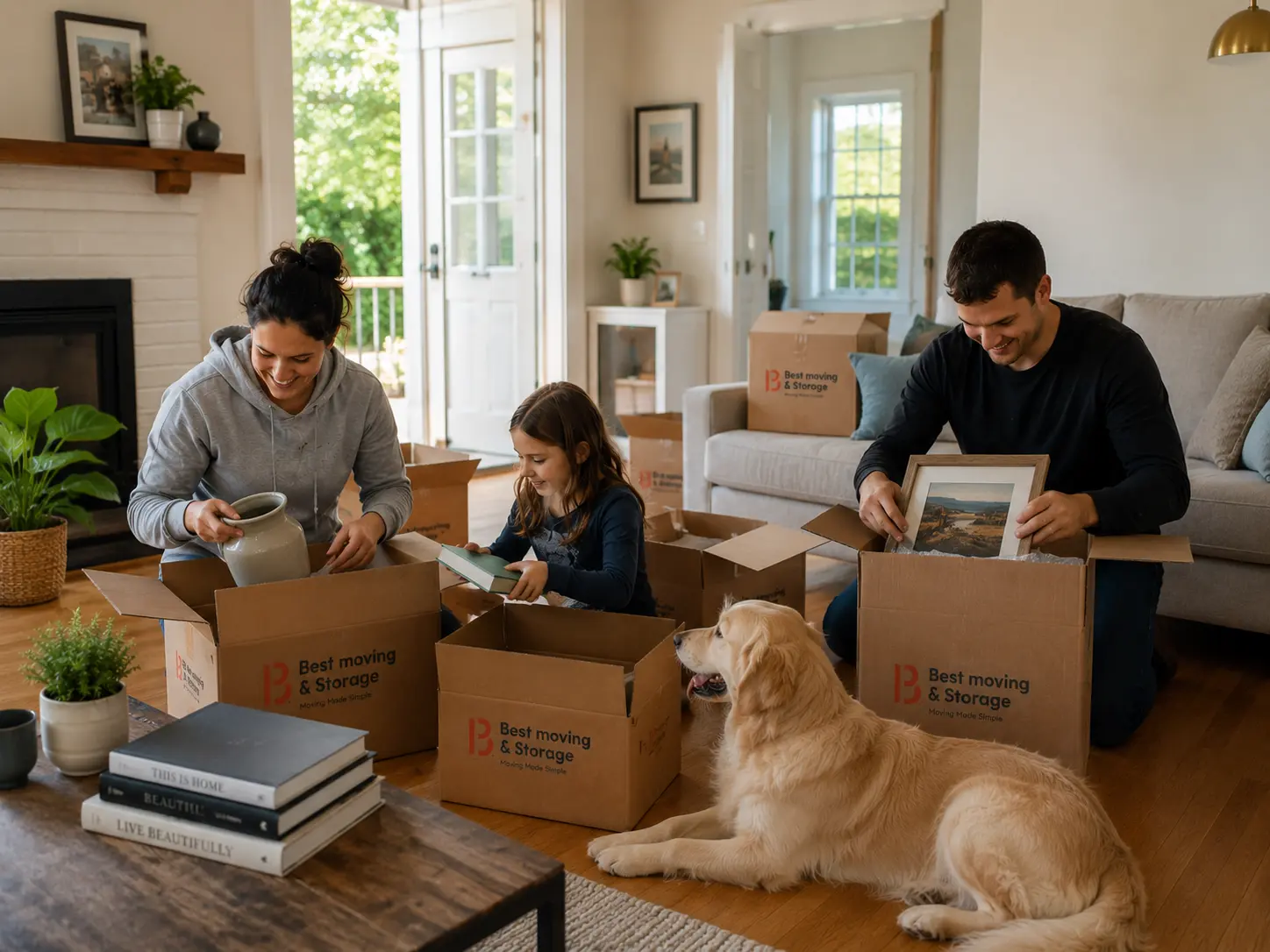 Stress free moving