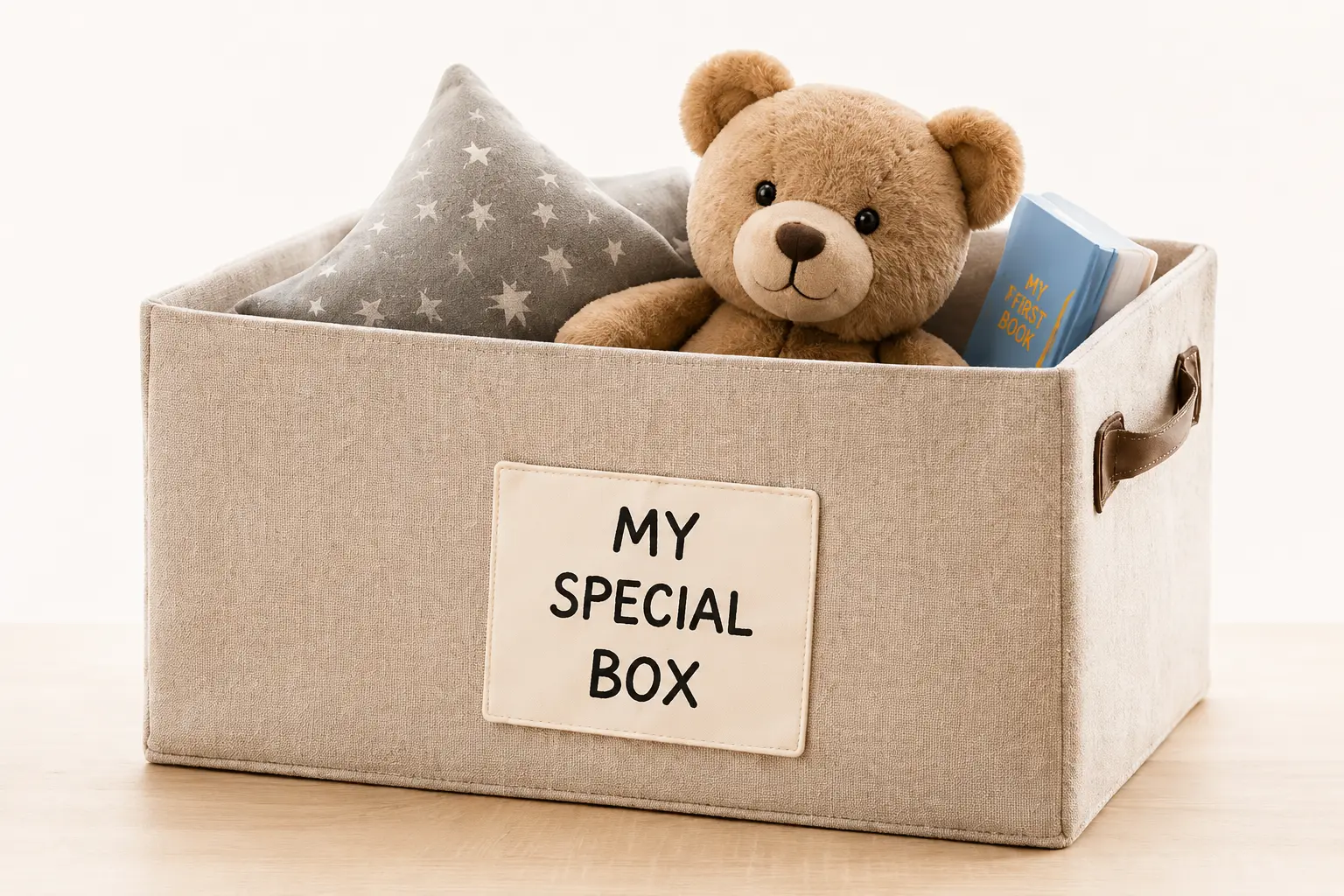 Special moving day box for a child
