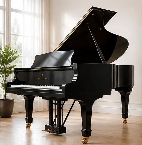 Grand piano requiring professional moving