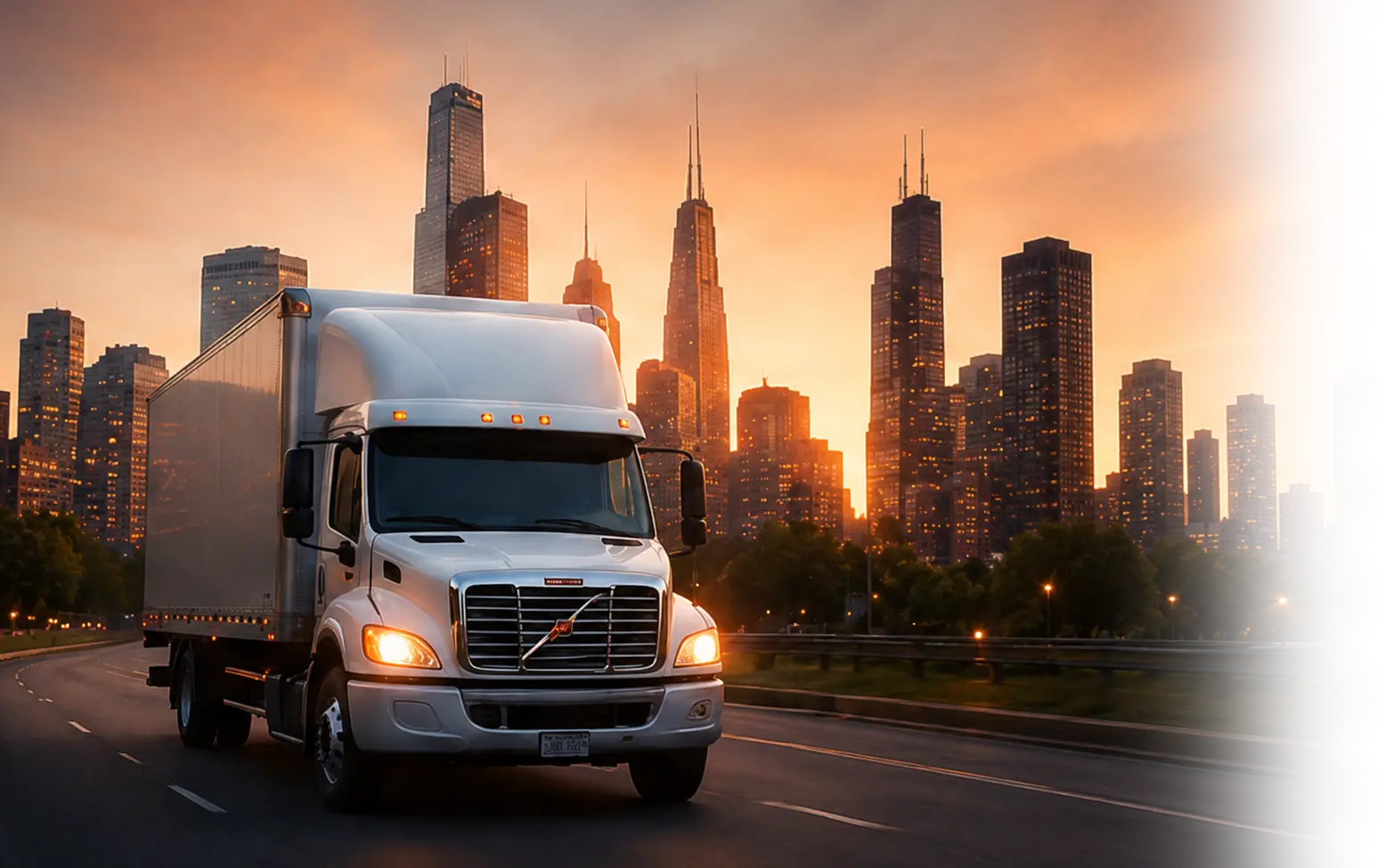 Best Moving and Storage truck providing same-day moving service in Chicago