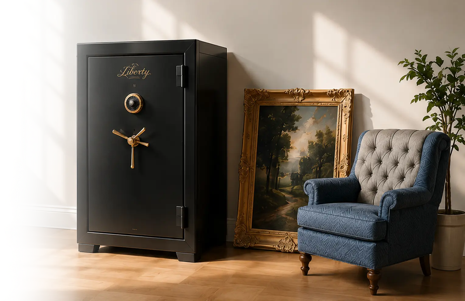 Safe, antique artwork and protected furniture prepared for a small specialty move